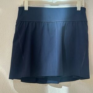 Navy Blue Spanx Booty Boost Mini Activewear/Tennis Skort;Pockets (Size L=12-14)